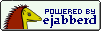 Powered by Ejabberd logo